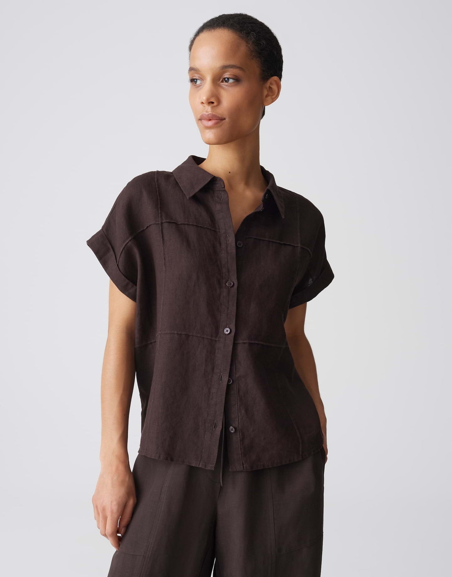 OPUS BLOUSE FELILA AFFOGATO