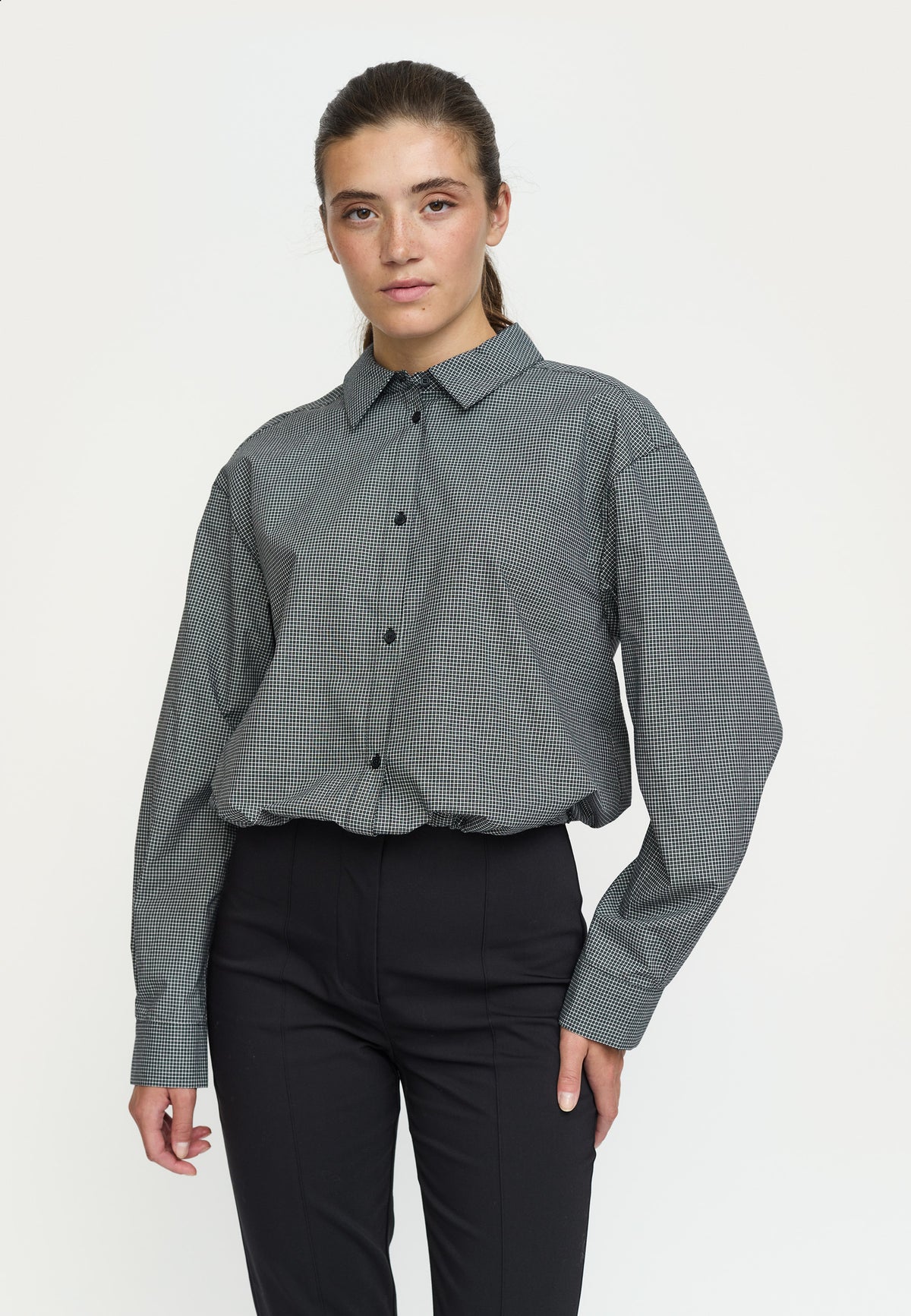 SOFT REBELS BLOUSE LOGAN BLACK