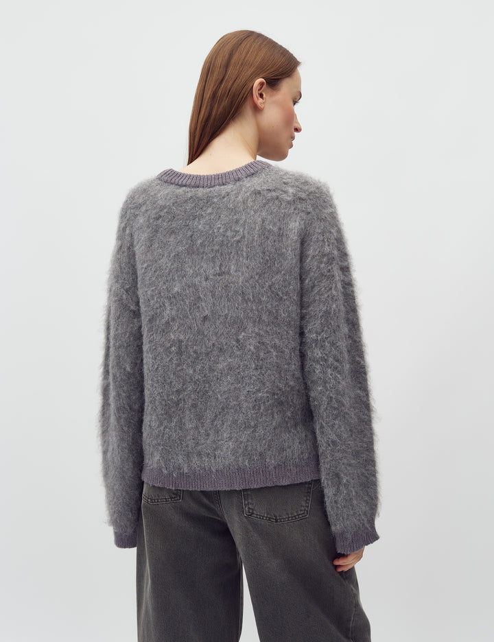 MBYM TRUI CHAINA DARK GREY MELANGE