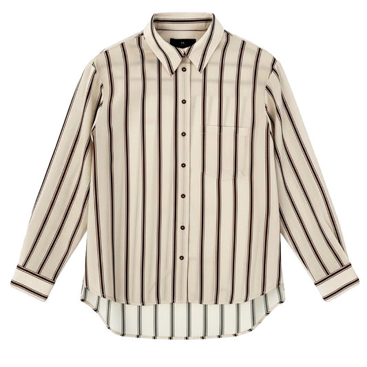 WITHBLACK BLOUSE RHIANNA JAPANESE PEARL STRIPE