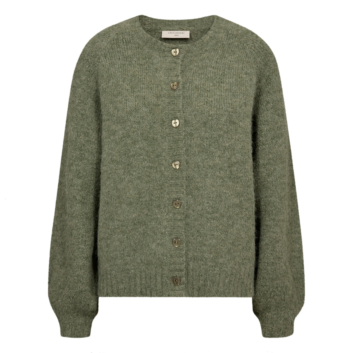 FREEQUENT VEST LOUISA CALLISTE GREEN MELANGE