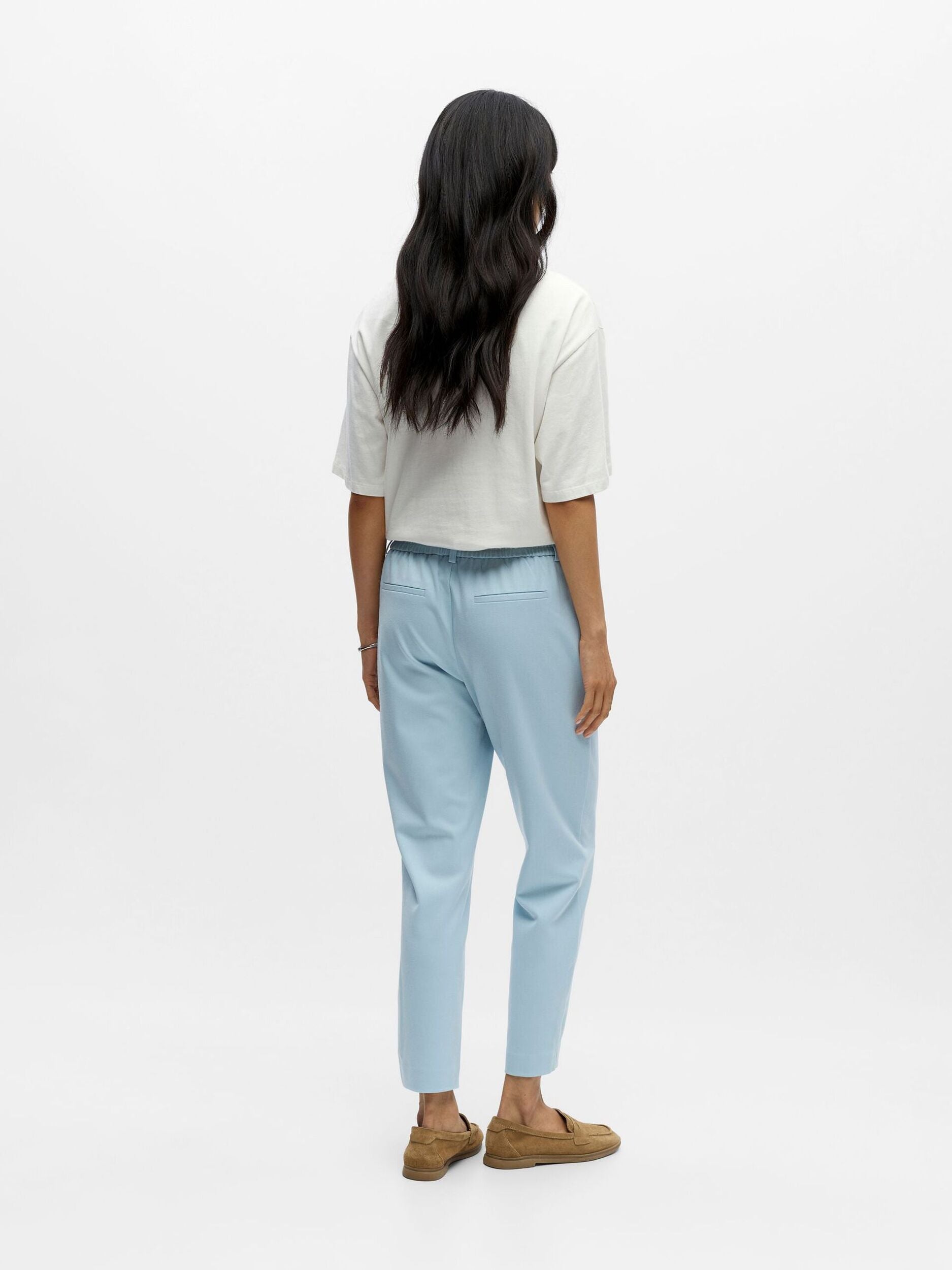 OBJECT BROEK LISA SLIM WINTER SKY