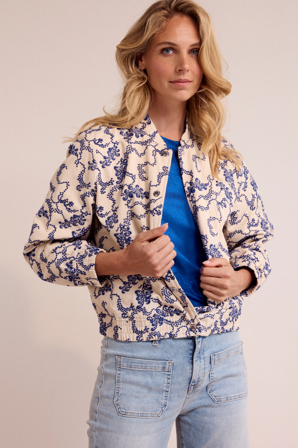 TRAMONTANA JACKET PRINT STONE