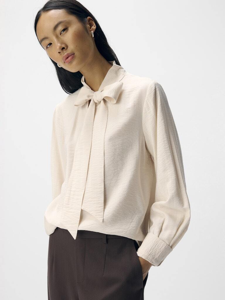 OBJECT BLOUSE JACIRA WHITE SAND