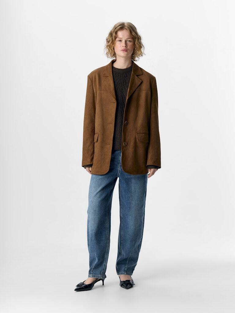 OBJECT BLAZER FENJA RAWHIDE
