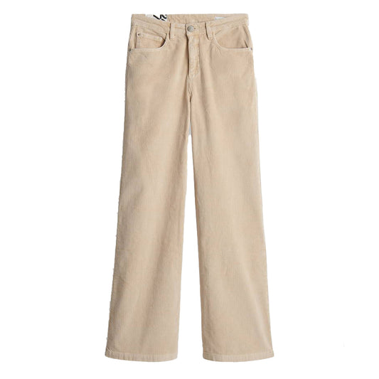 OPUS BROEK MINAH PALAZZO CORD MACADAMIA