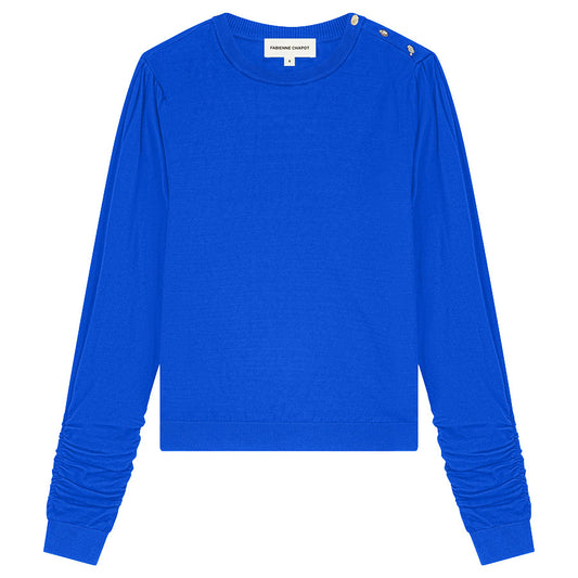 FABIENNE CHAPOT TRUI MOLLY SCRUNCH COBALT