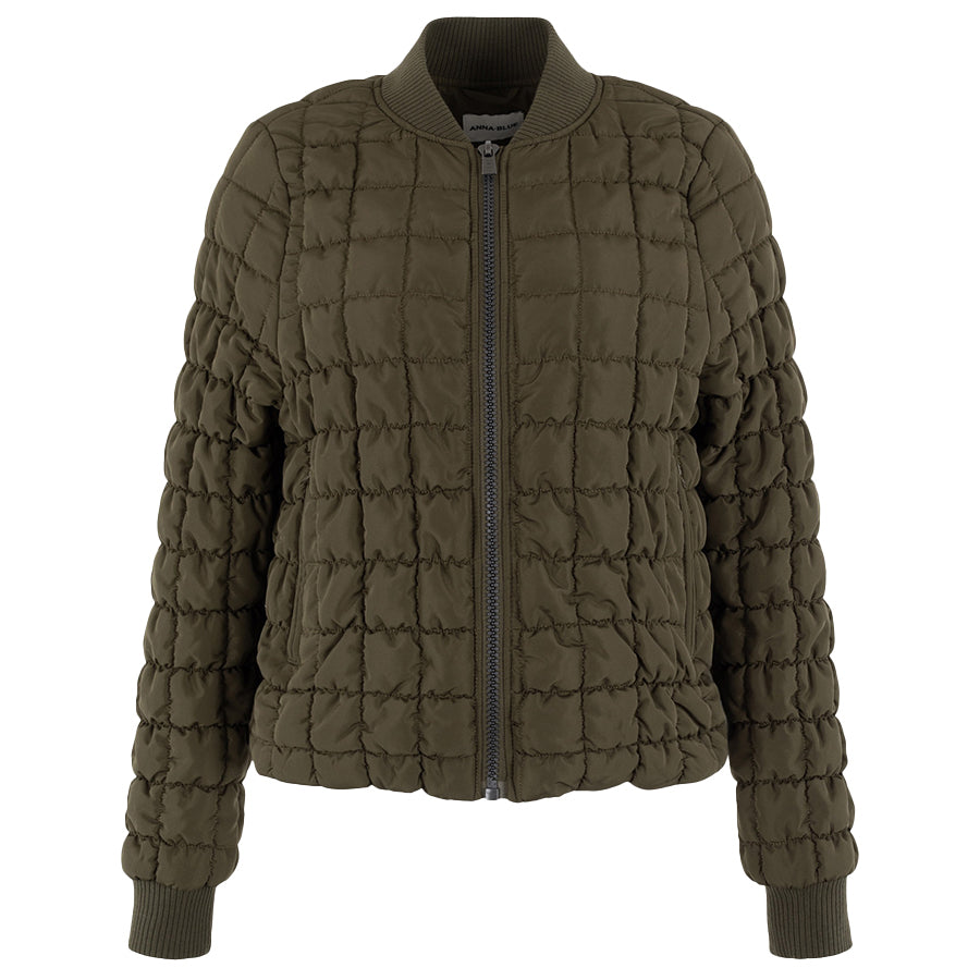 ANNA BLUE JAS JACKIE OLIVE GREEN