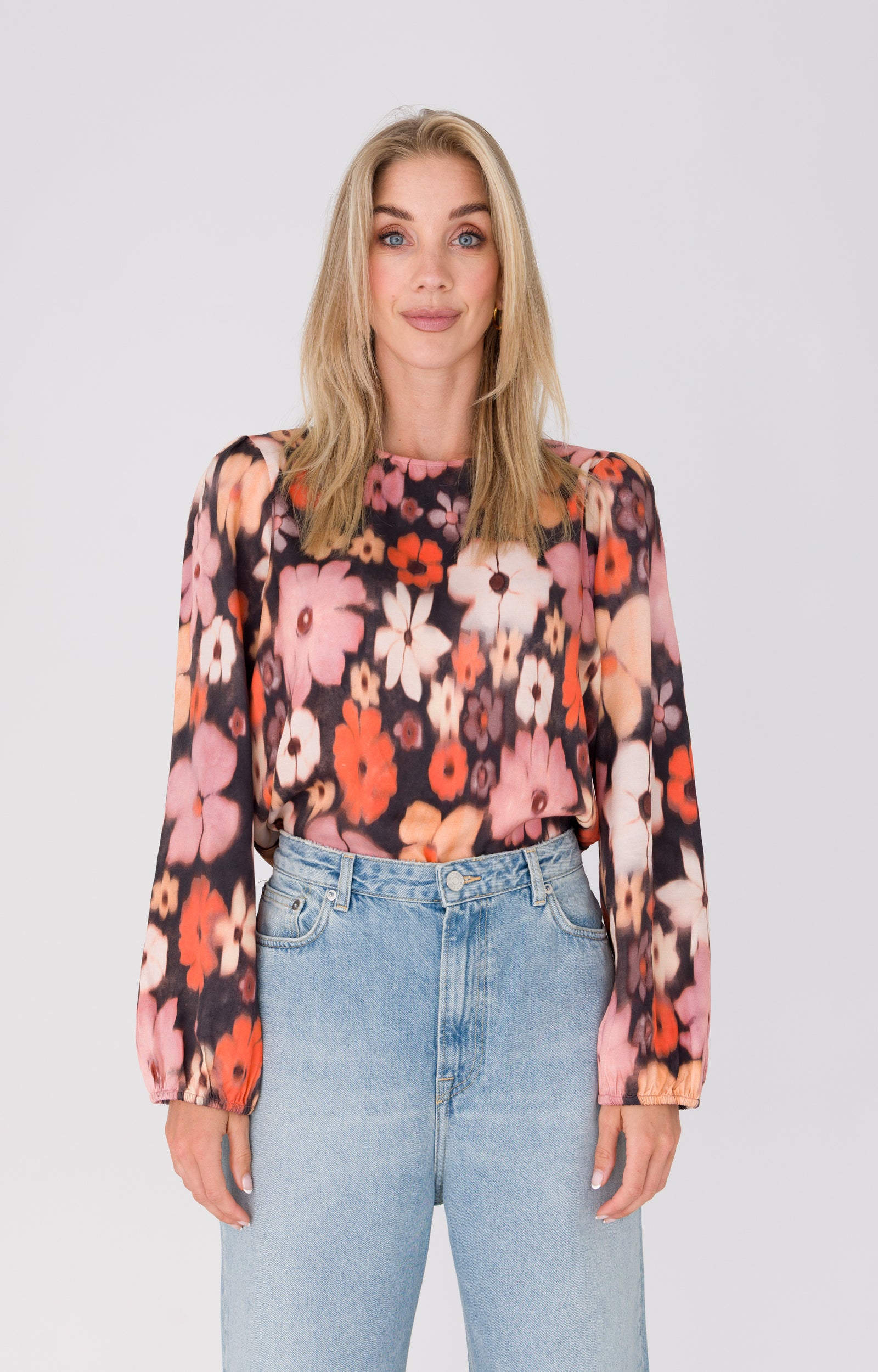 ANNA TOP PRINT LIGHT PINK