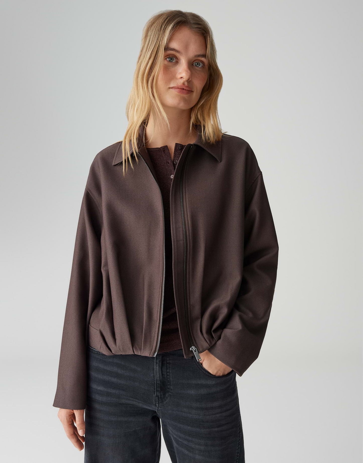 OPUS JACKET JELANI COFFEE BEAN