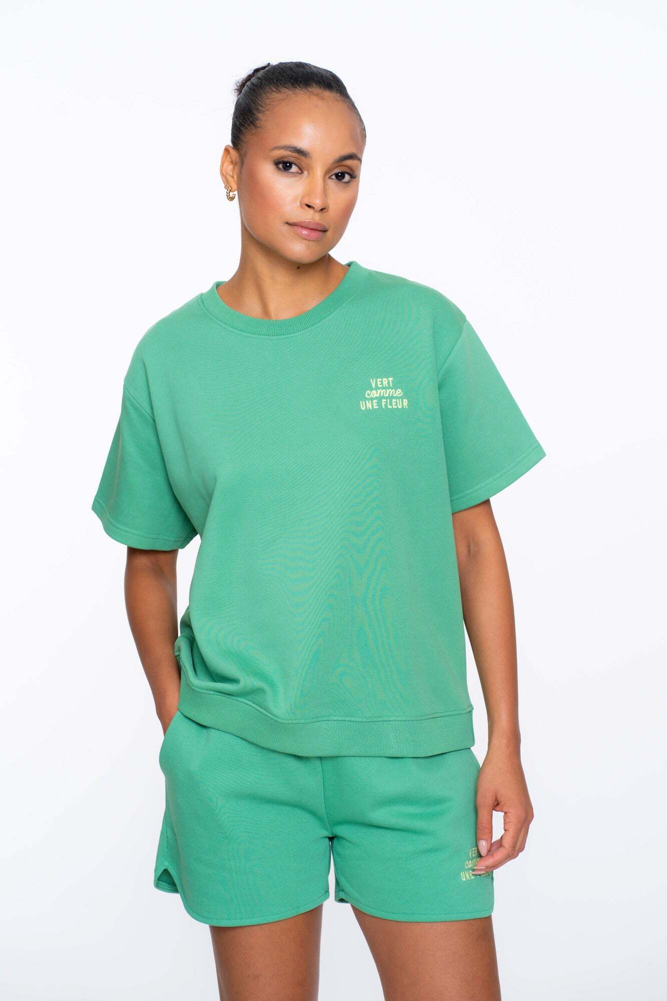 GEISHA SWEATER VERT SAGE