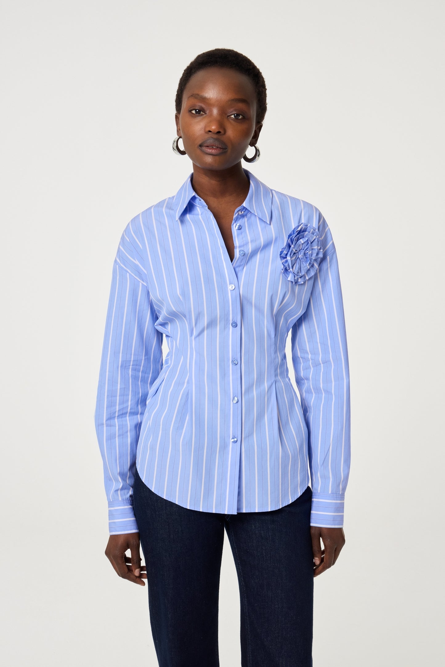 FABIENNE CHAPOT BLOUSE IRINA FRENCH BLUE