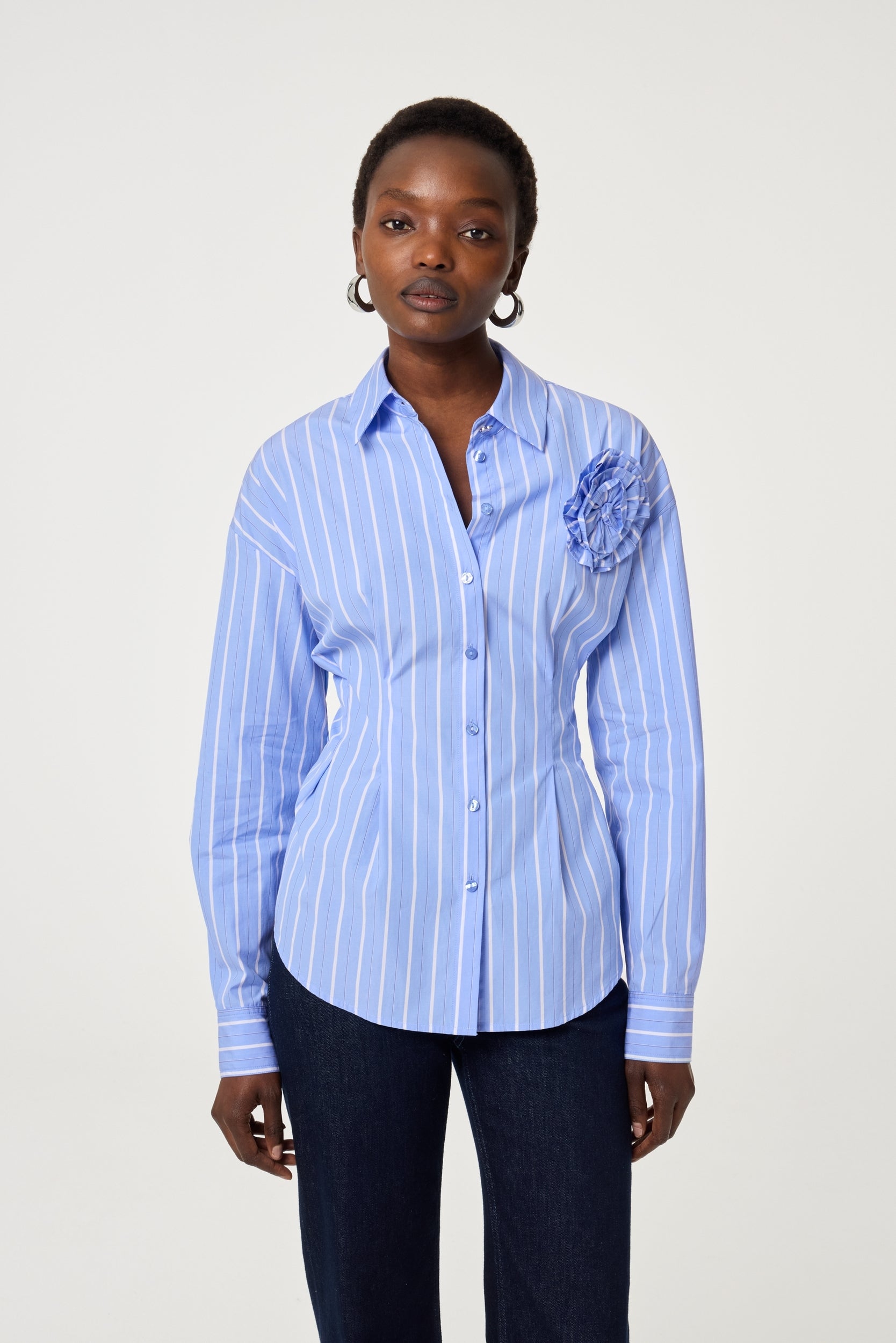 FABIENNE CHAPOT BLOUSE IRINA FRENCH BLUE