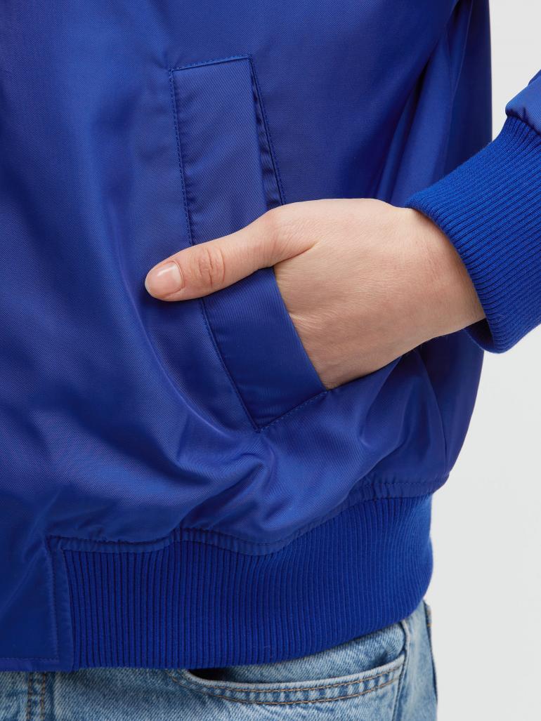 SENSES THE LABEL BOMBERJACKET BRIGHT BLUE