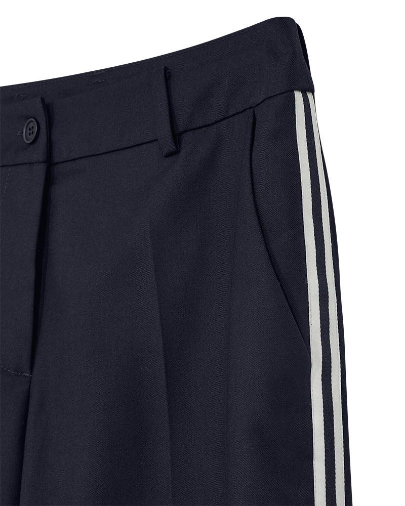 FREEQUENT BROEK LIO SALUTE/STAR OFF-WHITE