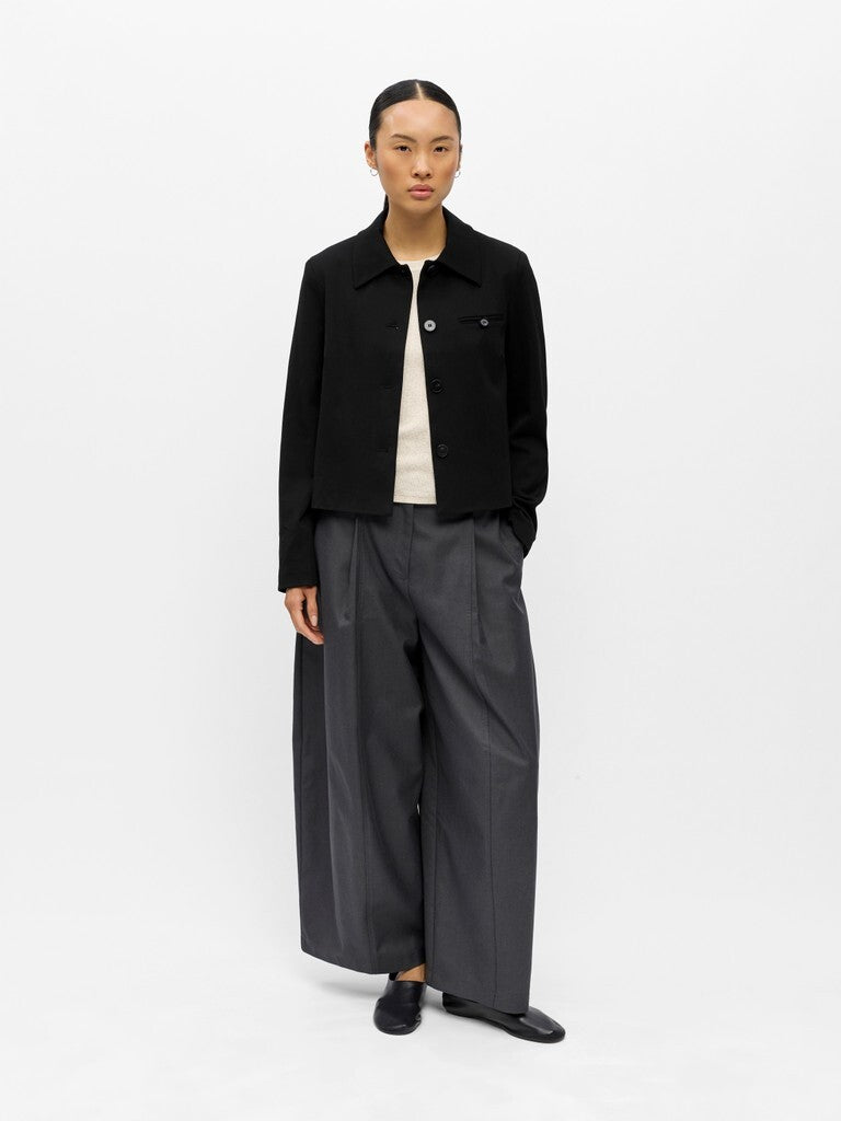 OBJECT BLAZER LISA SHORT {{BLACK}}