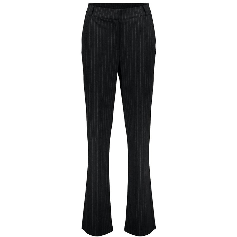 GEISHA BROEK PINSTRIPE BLACK