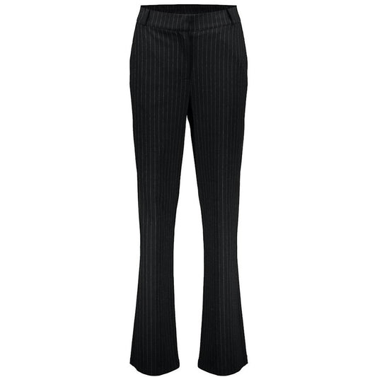 GEISHA BROEK PINSTRIPE BLACK