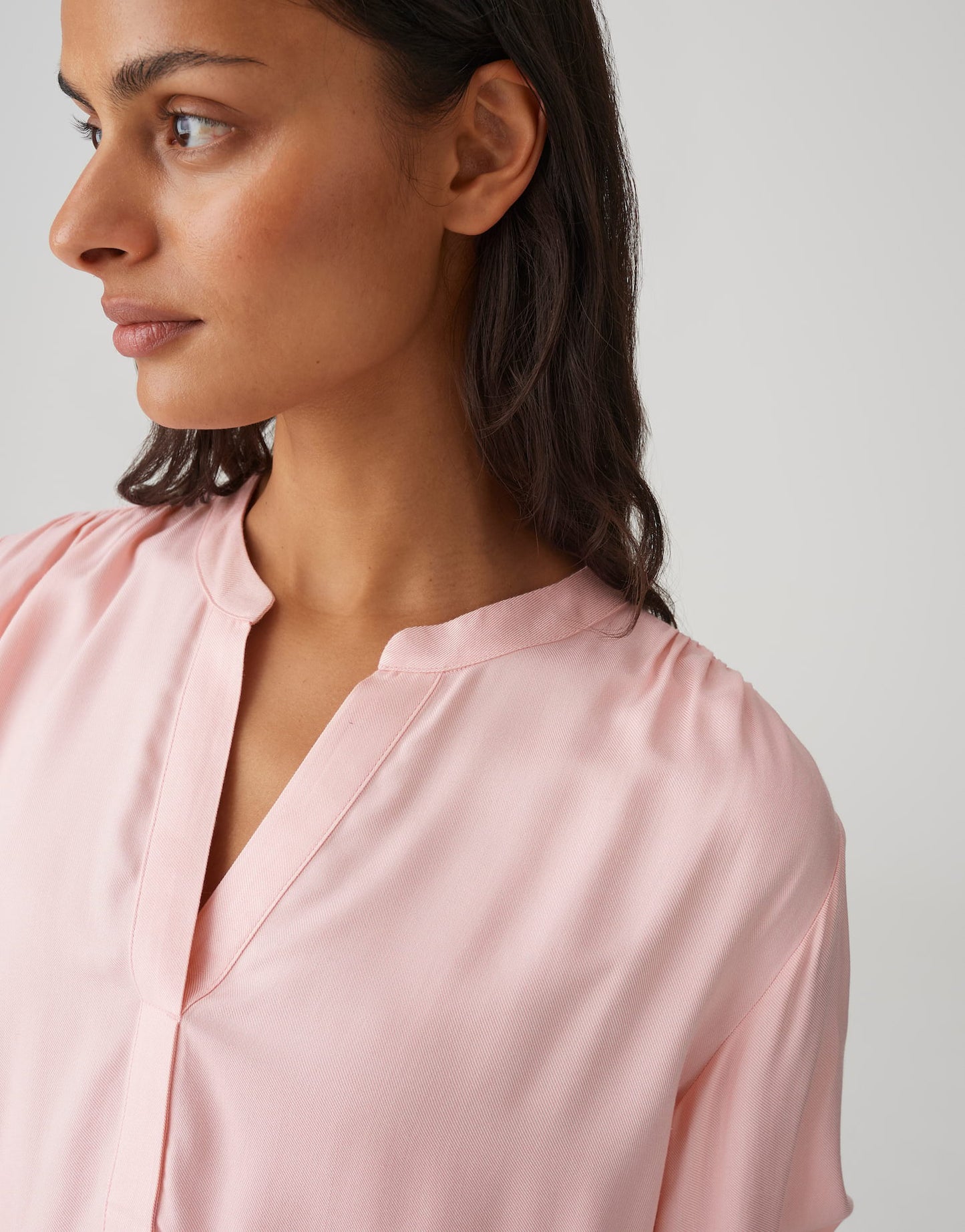OPUS BLOUSE FLANORA CORAL BLUSH