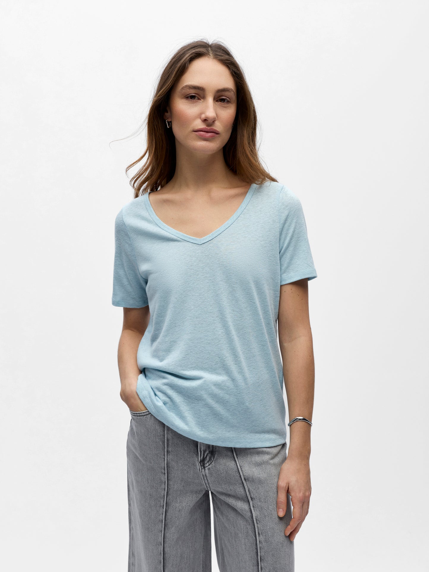 OBJECT T-SHIRT THEA WINTER SKY