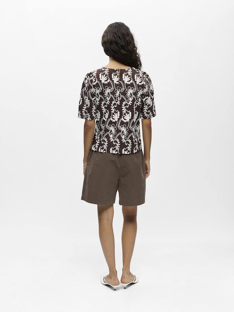 OBJECT TOP MYA SEAL BROWN