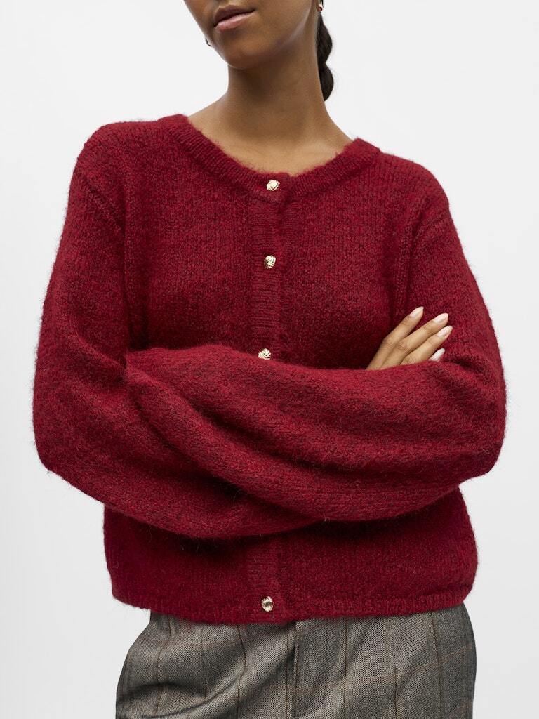 OBJECT VEST SAGGIA KARANDA RED/MELANGE