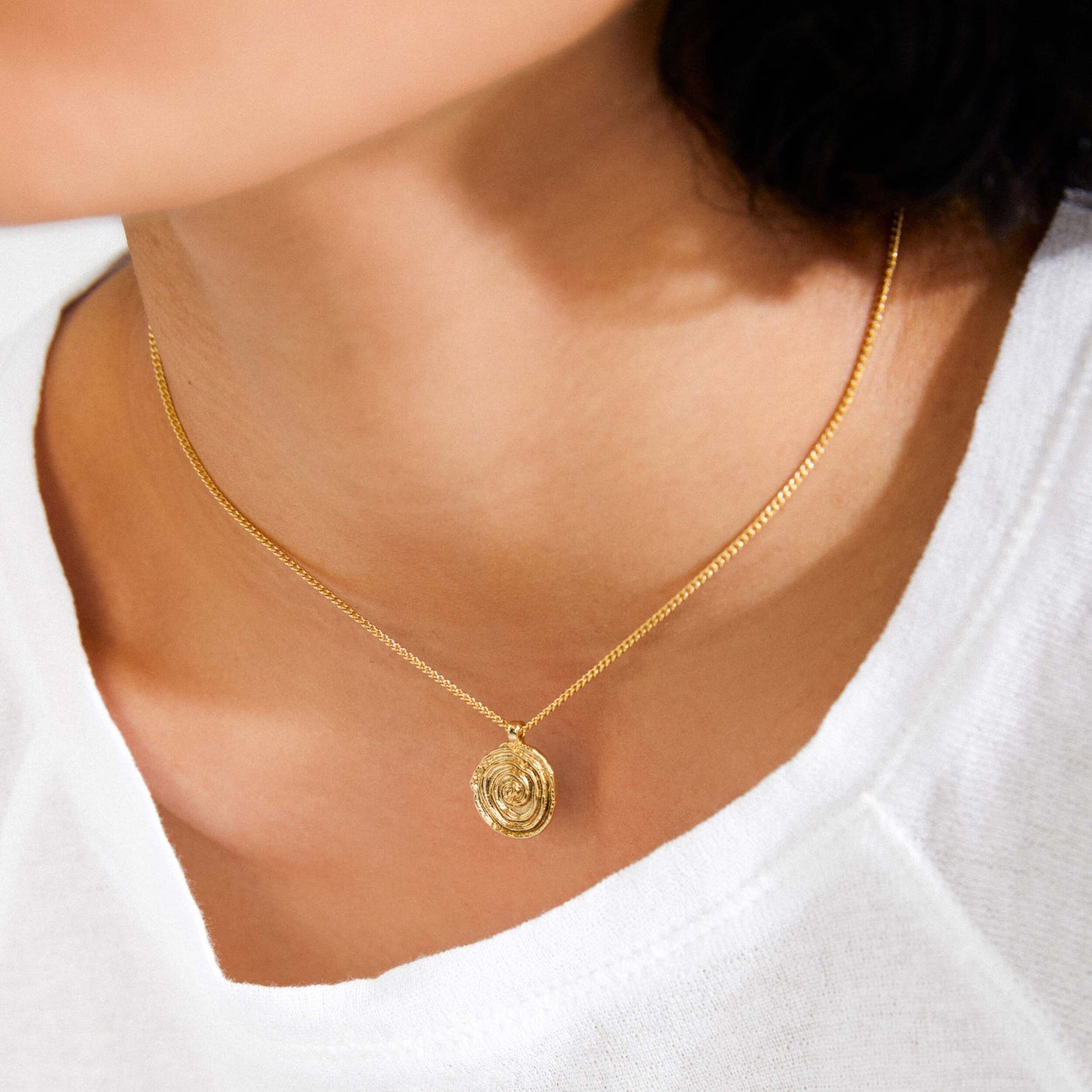 PILGRIM KETTING AIR GOLD-PLATED