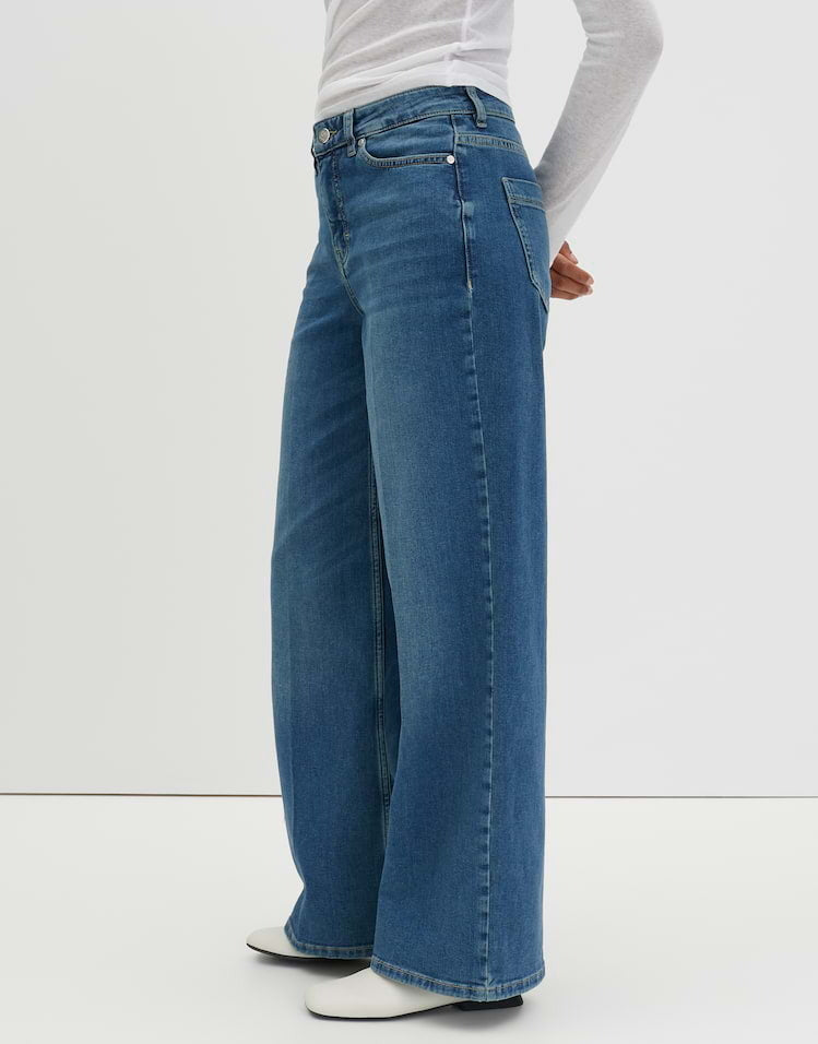 SOMEDAY JEANS CELLMA ICONIC MID MIST BLUE