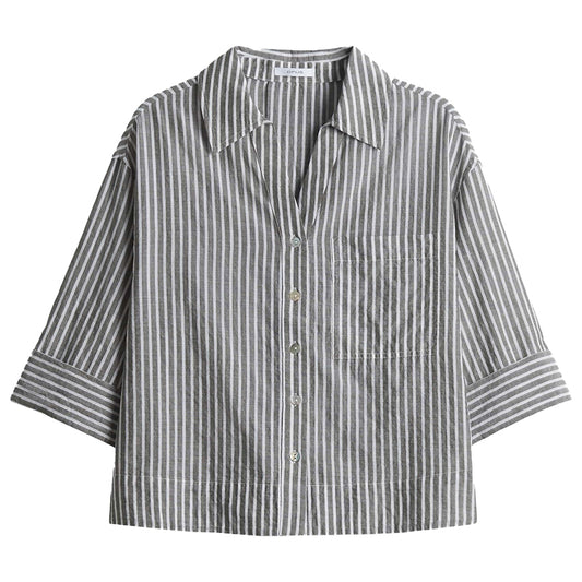 OPUS BLOUSE FRICA OLIVE LEAF