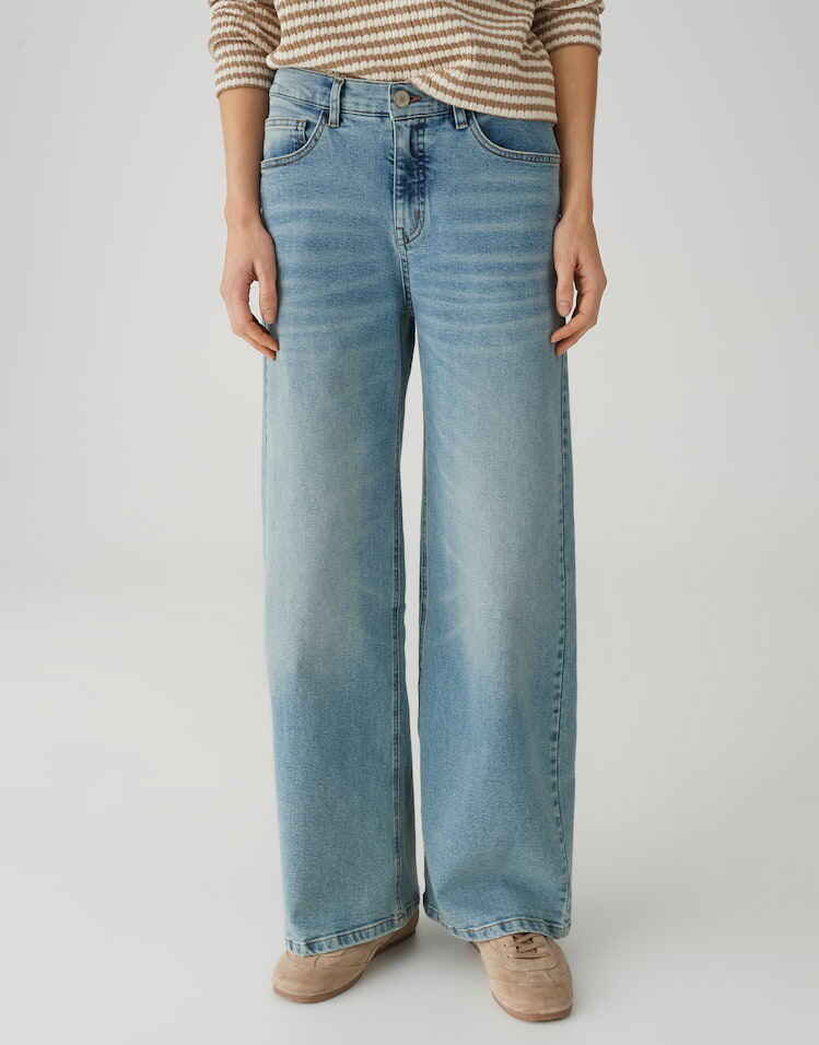 OPUS JEANS MIVA RETRO PALAZZO LIGHT RETRO BLUE