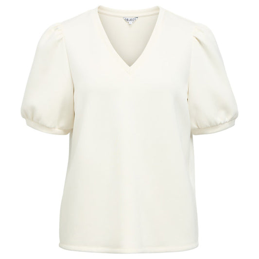 OBJECT TOP ANDREA WHITE SAND