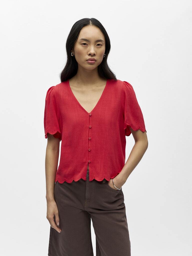 OBJECT TOP SANNE POINSETTIA