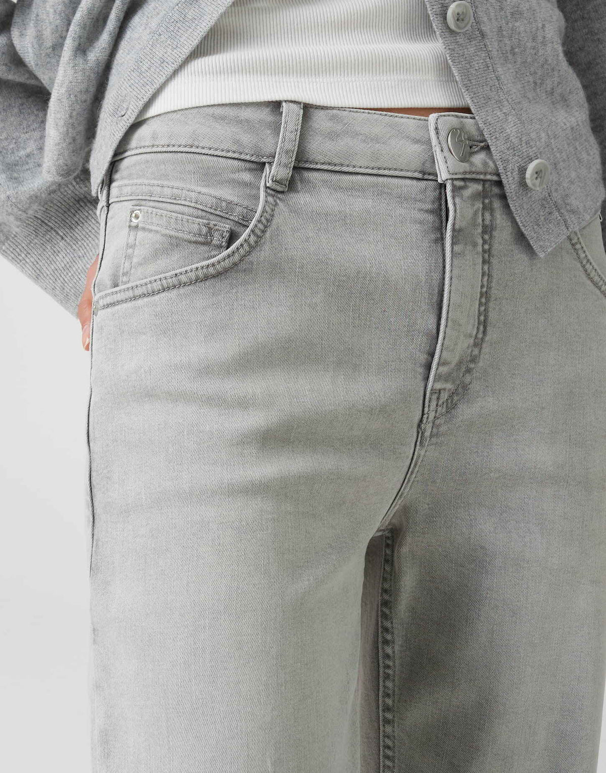 OPUS BROEK MINAH HONESTY BRIGHT GREY