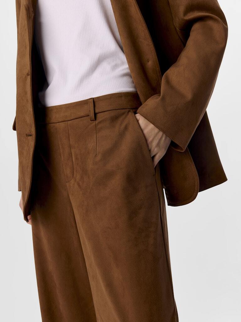 OBJECT BROEK FENJA LISA RAWHIDE