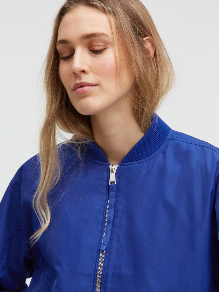SENSES THE LABEL BOMBERJACKET BRIGHT BLUE