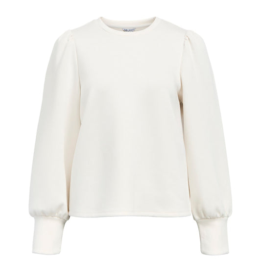 OBJECT SWEATER ANDREA WHITE SAND