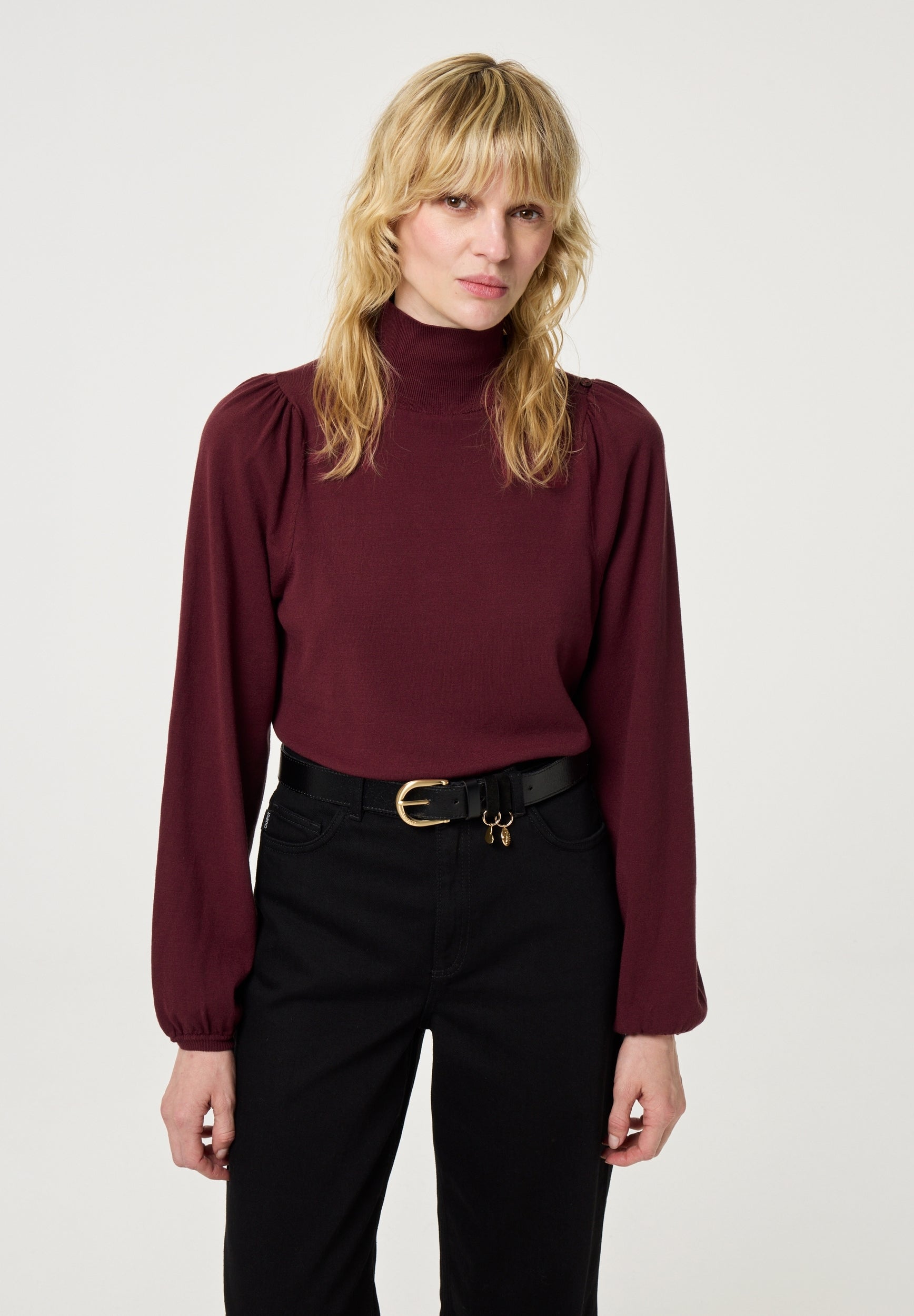 FABIENNE CHAPOT RIEM HANGING ELEMENT BLACK