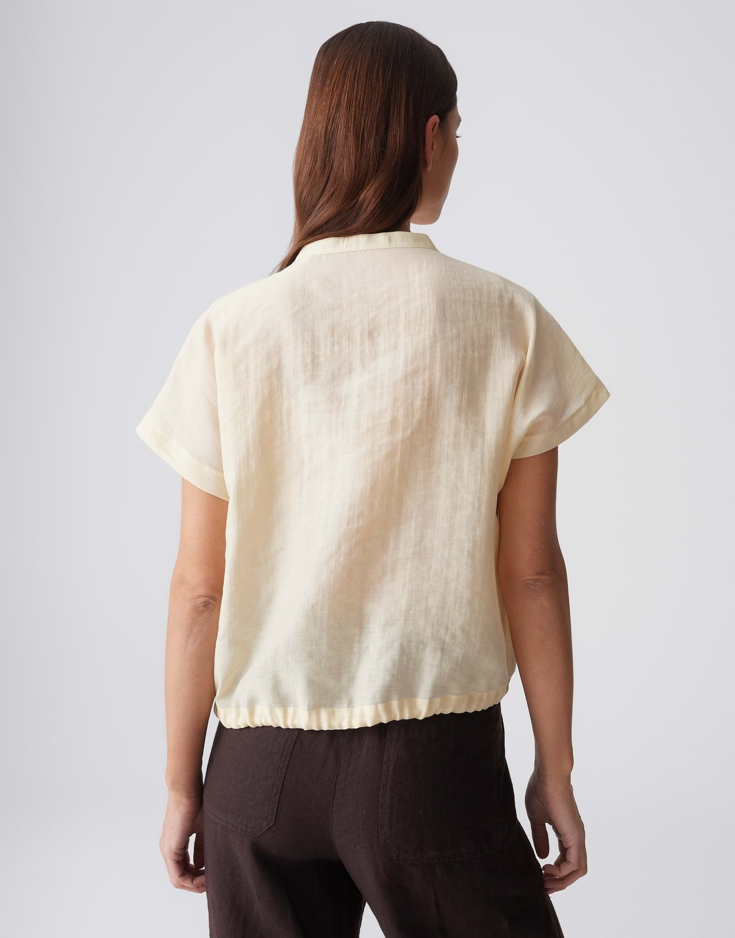 OPUS BLOUSE FADELL HONEY BUTTER