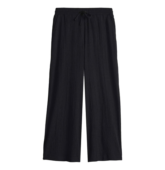 OPUS BROEK MILENI CRINKLE BLACK