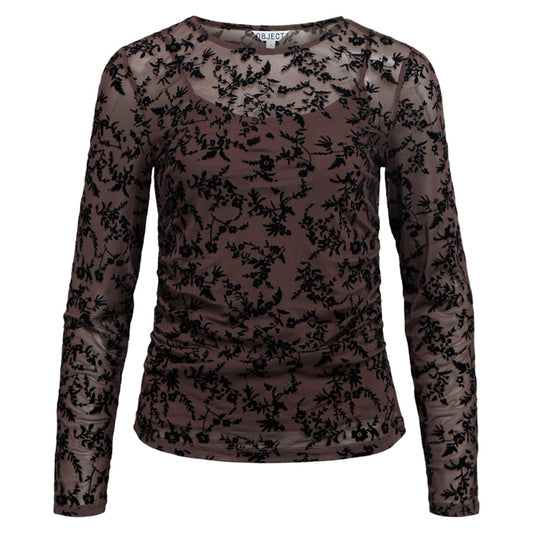 OBJECT TOP ADELINE SEAL BROWN/BLACK