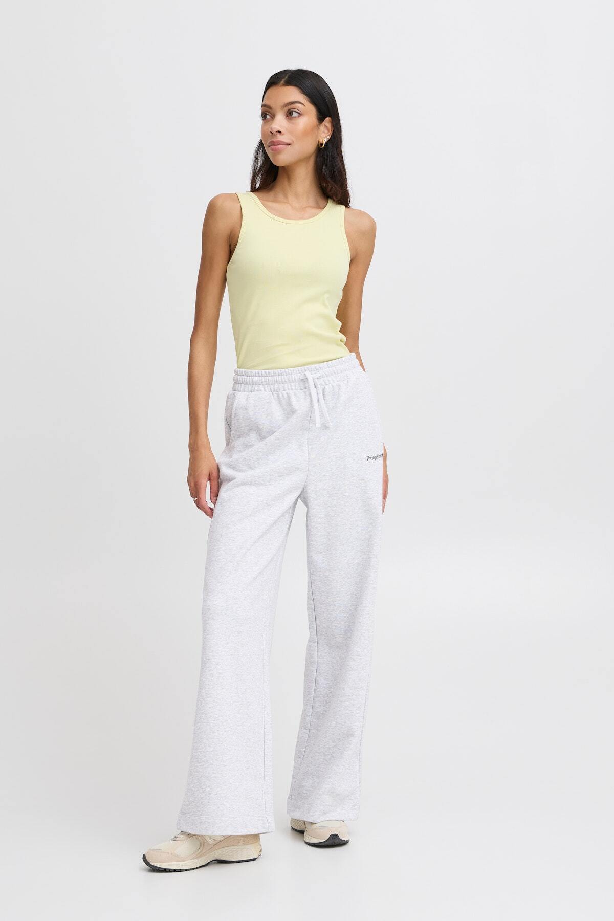 THE JOGG CONCEPT BROEK SAJA LIGHT GREY MELANGE