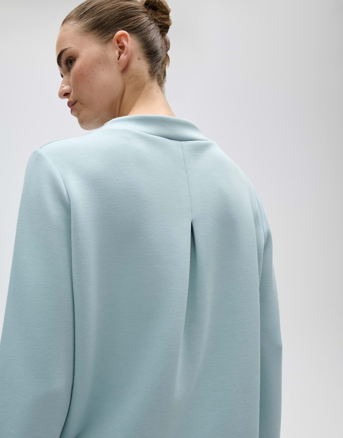 OPUS SWEATER GISINNA DUSTY AQUA