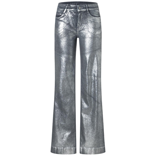 MAC JEANS DREAM WIDE SILVER COATED