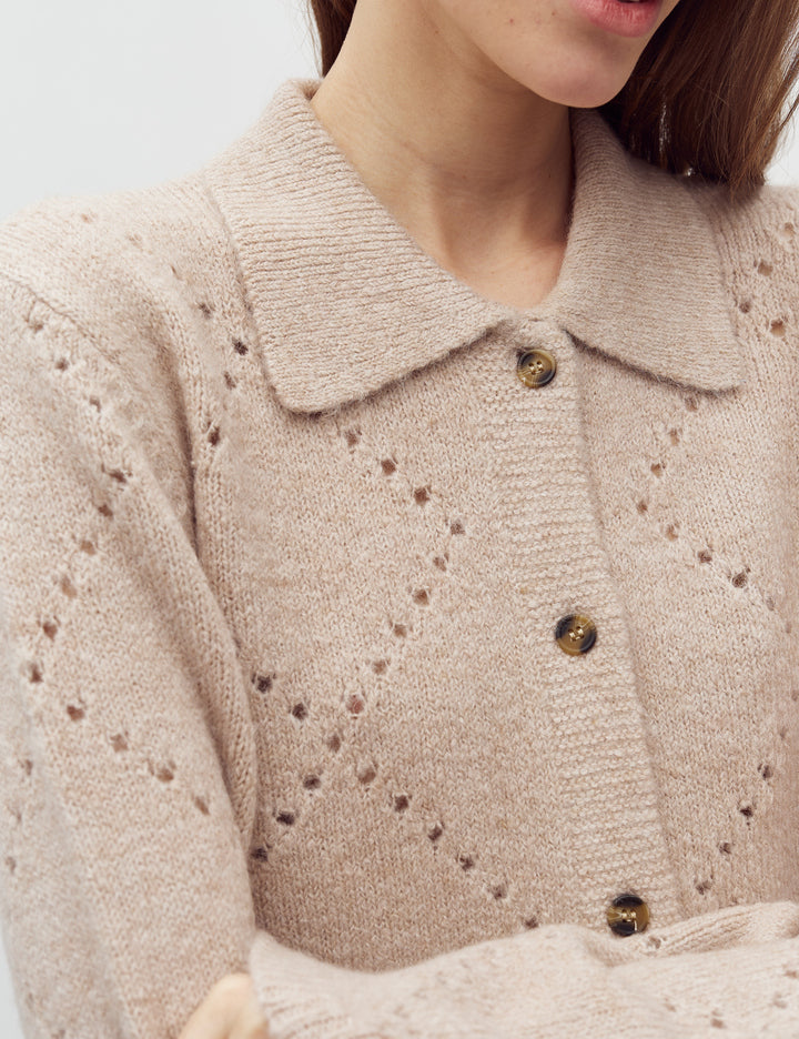 MBYM VEST PALLIOMA LIGHT BEIGE