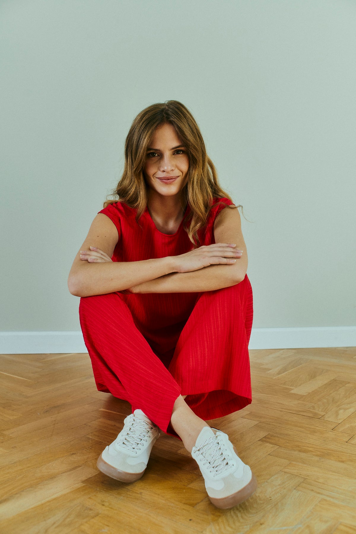 FREEQUENT BROEK VALSE TRUE RED