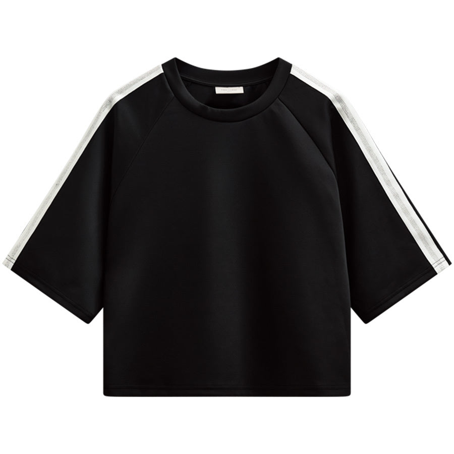 FREEQUENT SHIRT MALACY BLACK/STAR OFF-WHITE