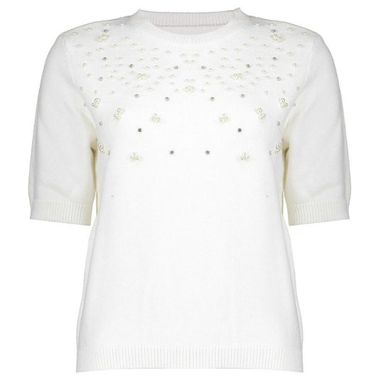 GEISHA TRUI PEARLS OFF-WHITE