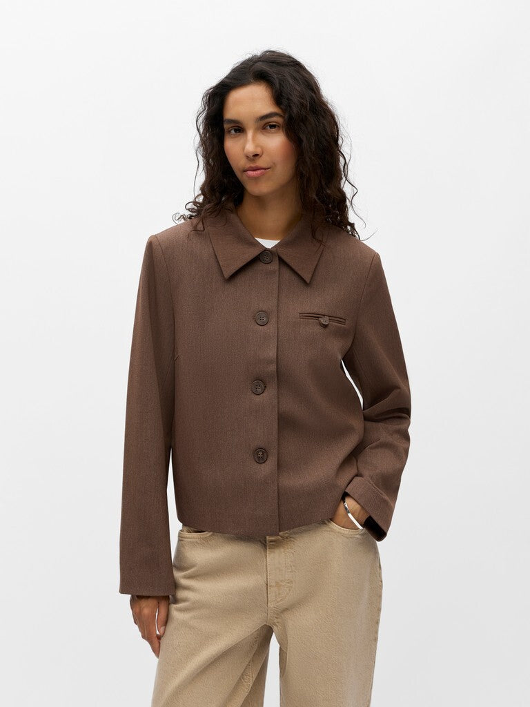 OBJECT BLAZER LISA SHORT {{BLACK}}