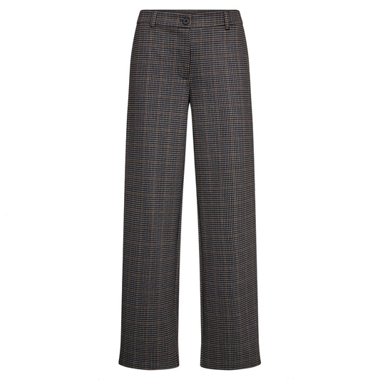 FREEQUENT BROEK NADUVA BLACK/DESERT TAUPE