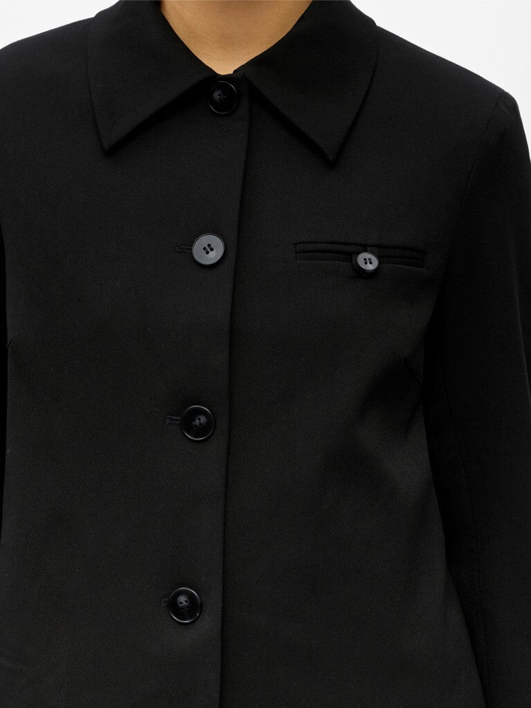 OBJECT BLAZER LISA SHORT {{BLACK}}